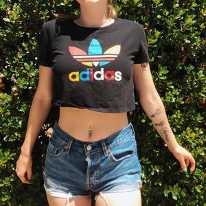 Adidas crop top